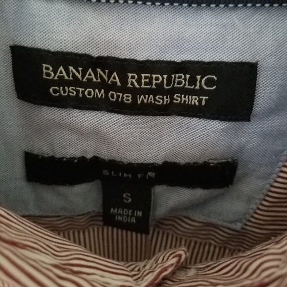 Banana Republic Men's Dress Shirt, Small - Picture 3 of 6